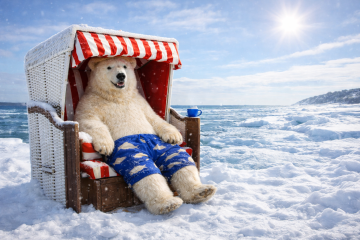 Einlagerung von Strandkörben im Winter